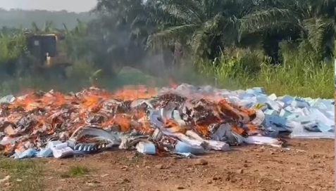 EC burns ballot papers in 31 of 33 constituencies over security breaches
